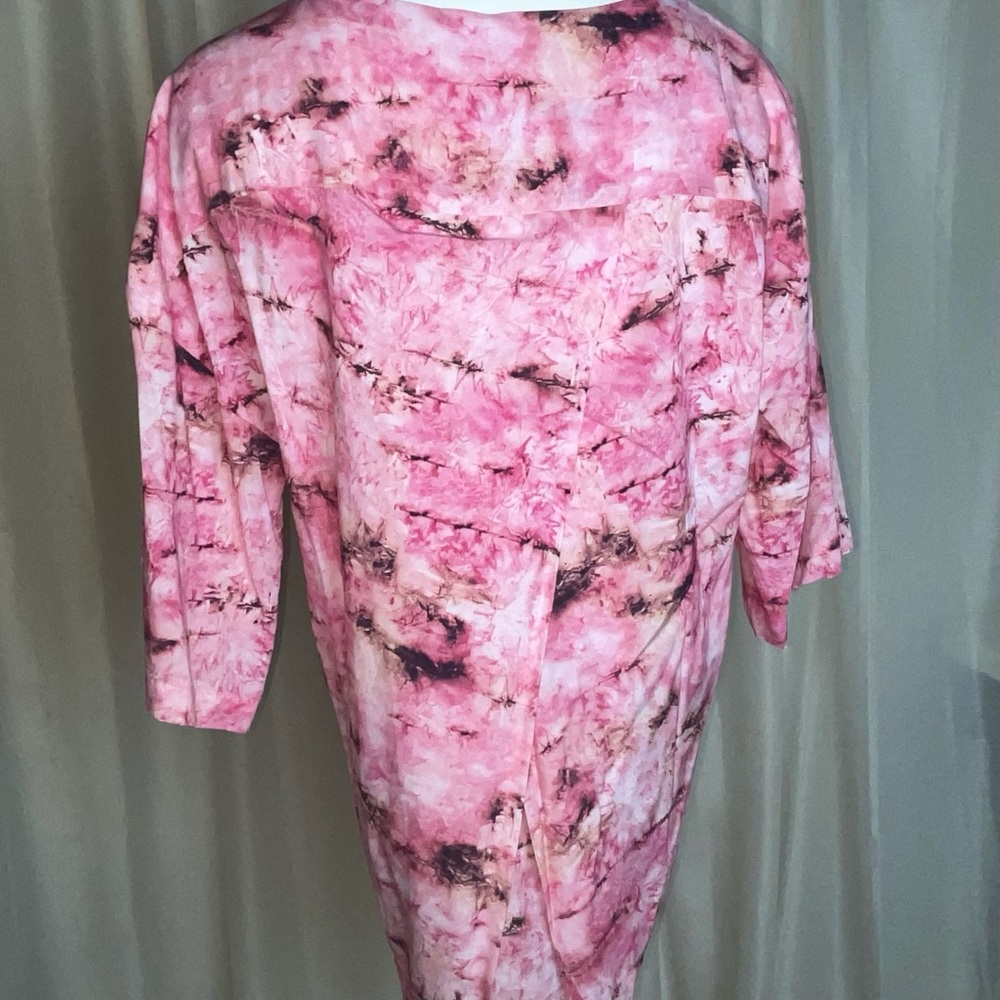 Soft Surroundings Abilene Overlap Back Top Blouse Shirt Tunic - Picture 6 of 16